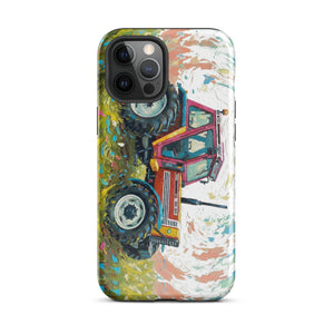 The Tractor Mugs Store iPhone 12 Pro Max FIAT 90-90 DT Splash Art | Tough Case for iPhone® Quality Farmers Merch