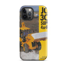 The Tractor Mugs Store iPhone 12 Pro Max JCB 3CX 4x4x4 Brochure | Tough Case for iPhone® Quality Farmers Merch