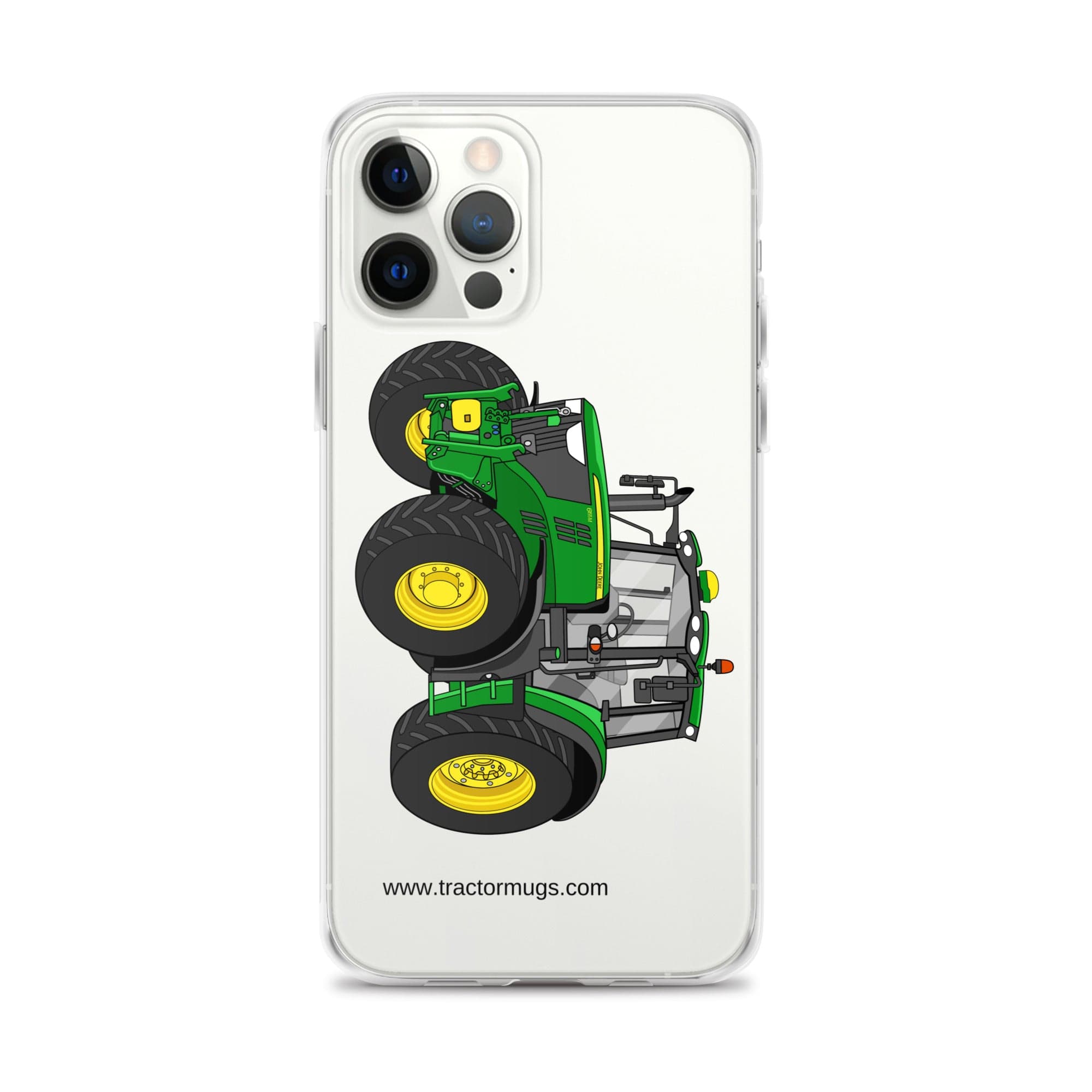 The Tractor Mugs Store iPhone 12 Pro Max John Deere 6155 M | Clear Case for iPhone® Quality Farmers Merch