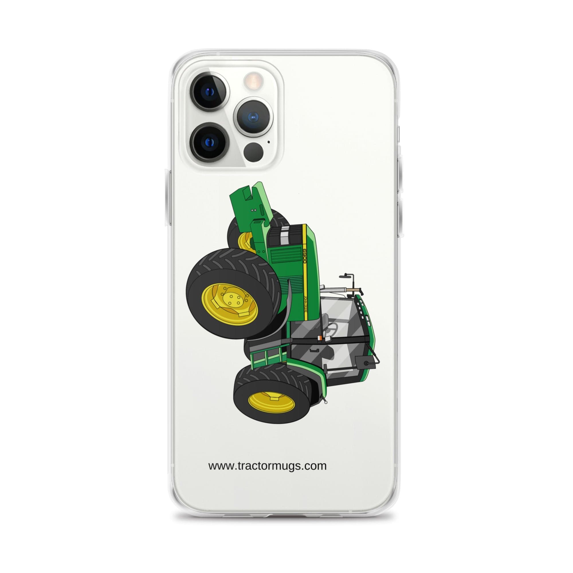 The Tractor Mugs Store iPhone 12 Pro Max John Deere 6900  |  Clear Case for iPhone® Quality Farmers Merch