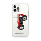 The Tractor Mugs Store iPhone 12 Pro Max Massey Ferguson 135 with cab  |  Clear Case for iPhone® Quality Farmers Merch