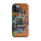 The Tractor Mugs Store iPhone 12 Pro Max Massey Ferguson 168 | Splash Art Tough Case for iPhone® Quality Farmers Merch