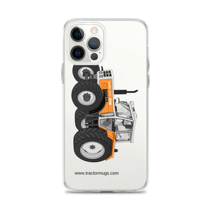 The Tractor Mugs Store iPhone 12 Pro Max Steyr SK 8130 Kommunal | Clear Case for iPhone® Quality Farmers Merch