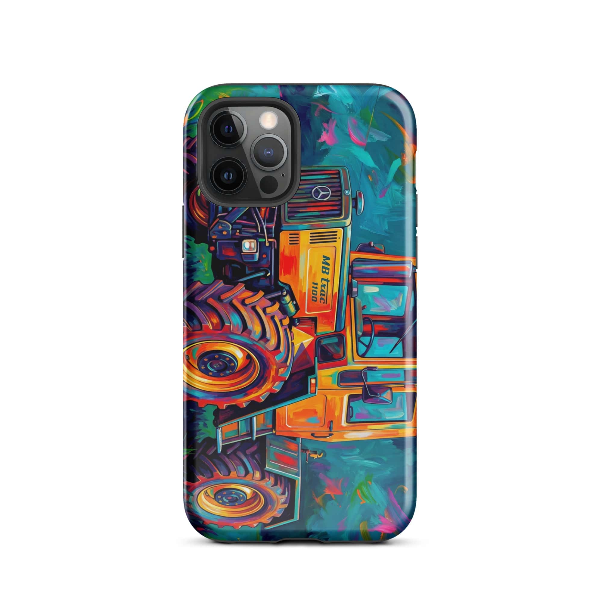 The Tractor Mugs Store iPhone 12 Pro MB TRAC 1100 | Splash Art Tough Case for iPhone® Quality Farmers Merch