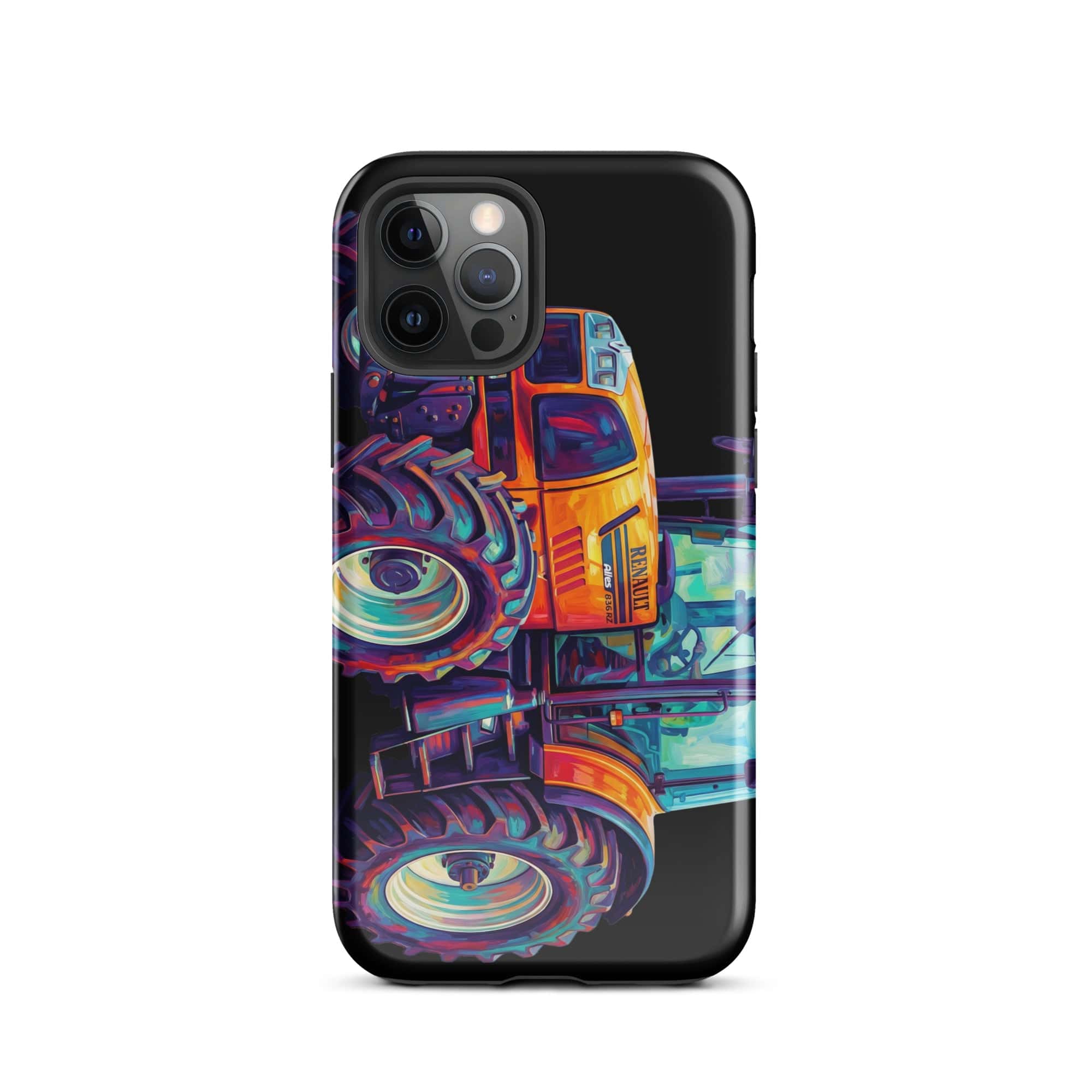 The Tractor Mugs Store iPhone 12 Pro Renault Atles 926 | Splash Art Tough Case for iPhone® Quality Farmers Merch