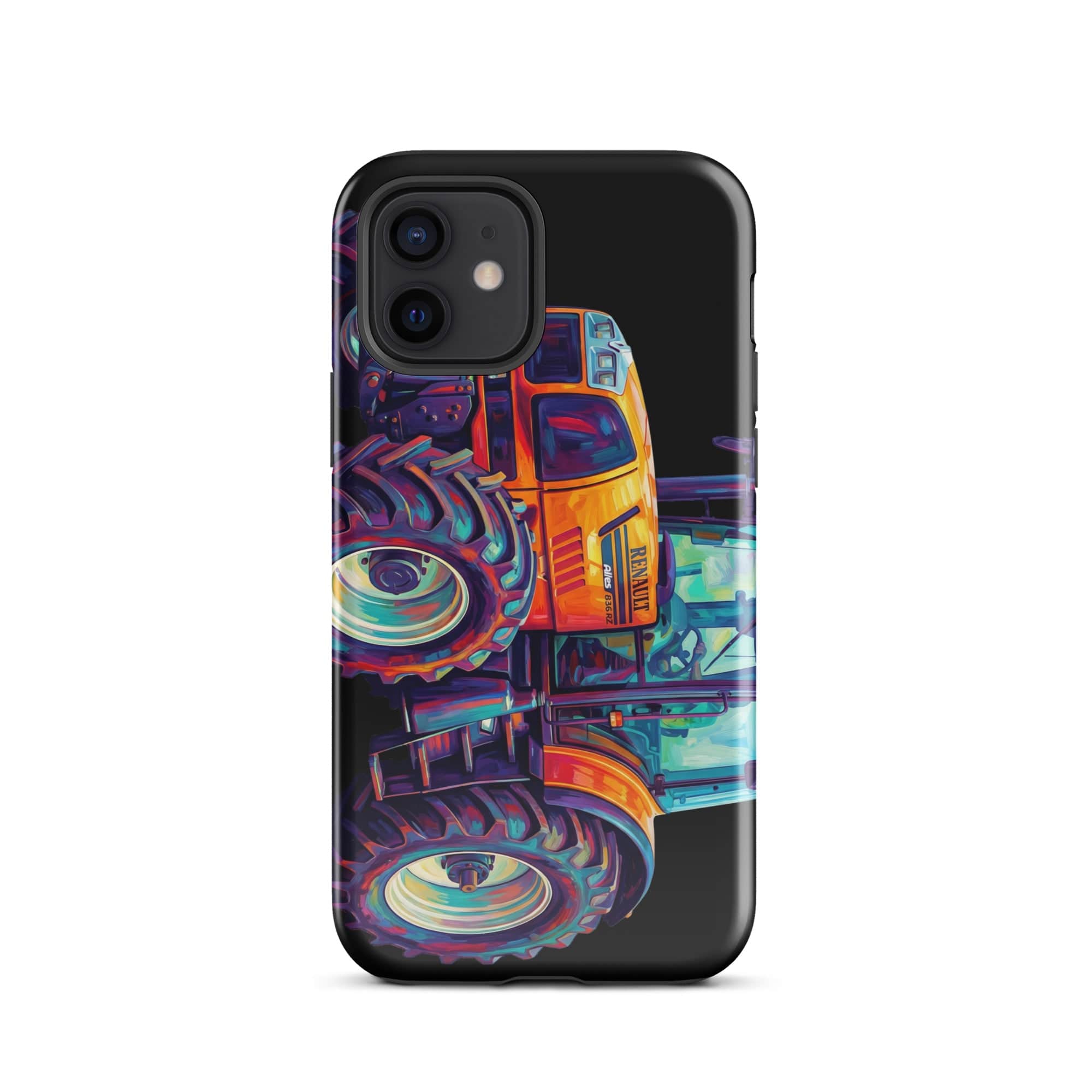 The Tractor Mugs Store iPhone 12 Renault Atles 926 | Splash Art Tough Case for iPhone® Quality Farmers Merch