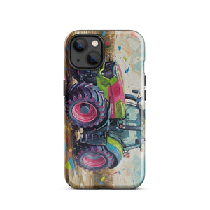 The Tractor Mugs Store iPhone 13 Deutz-Fahr 9340 Splash Art | Tough Case for iPhone® Quality Farmers Merch