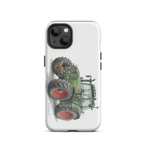The Tractor Mugs Store iPhone 13 Fendt Favorit 818 Watercolor | Tough Case for iPhone® Quality Farmers Merch