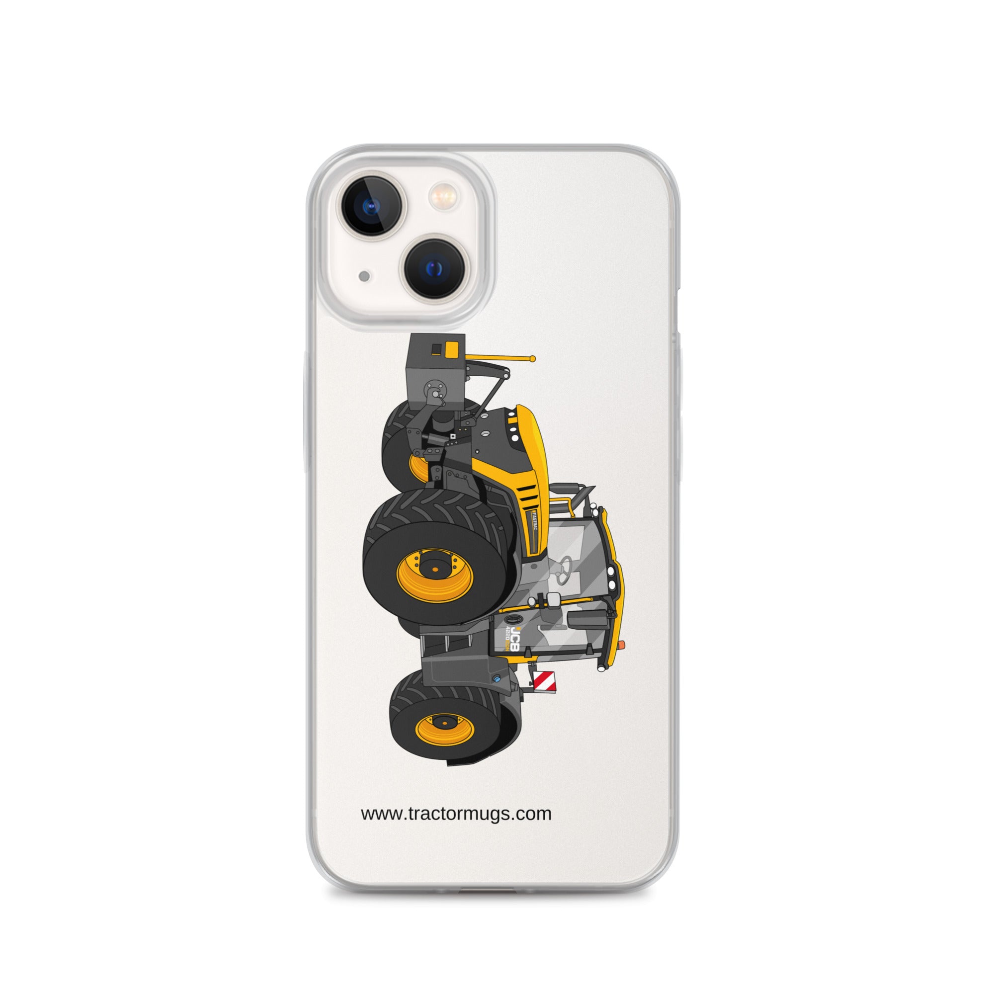 The Tractor Mugs Store iPhone 13 JCB Fastrac 4220 Icon | Clear Case for iPhone® Quality Farmers Merch