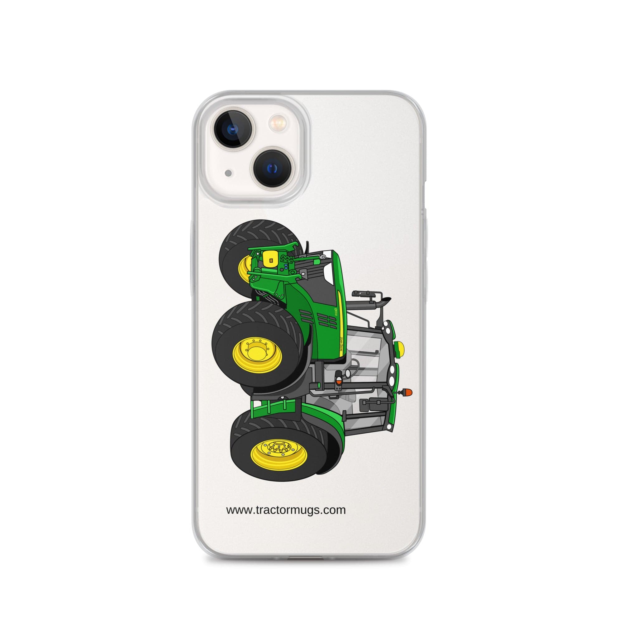 The Tractor Mugs Store iPhone 13 John Deere 6155 M | Clear Case for iPhone® Quality Farmers Merch
