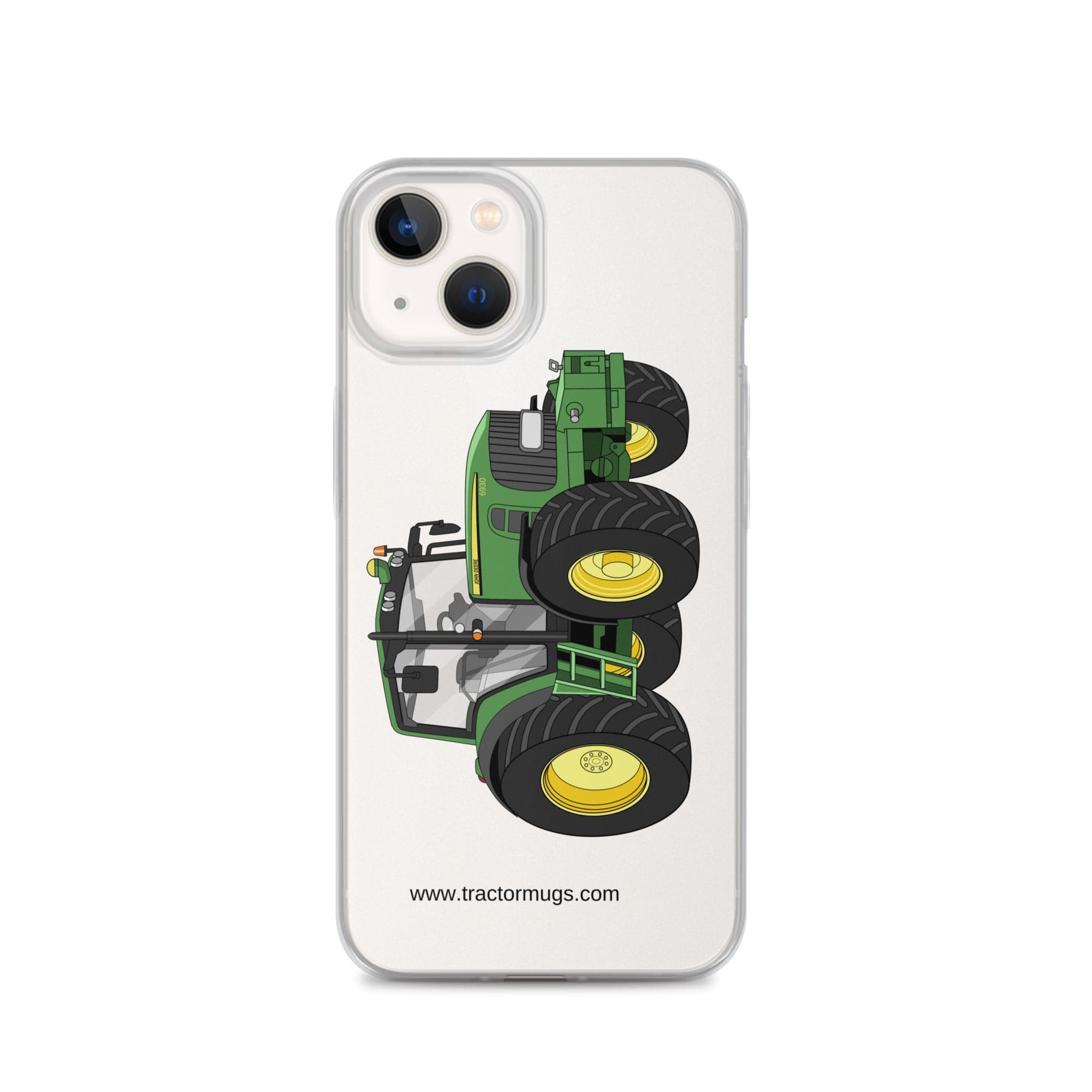 The Tractor Mugs Store iPhone 13 John Deere 6930 Premium | Clear Case for iPhone® Quality Farmers Merch
