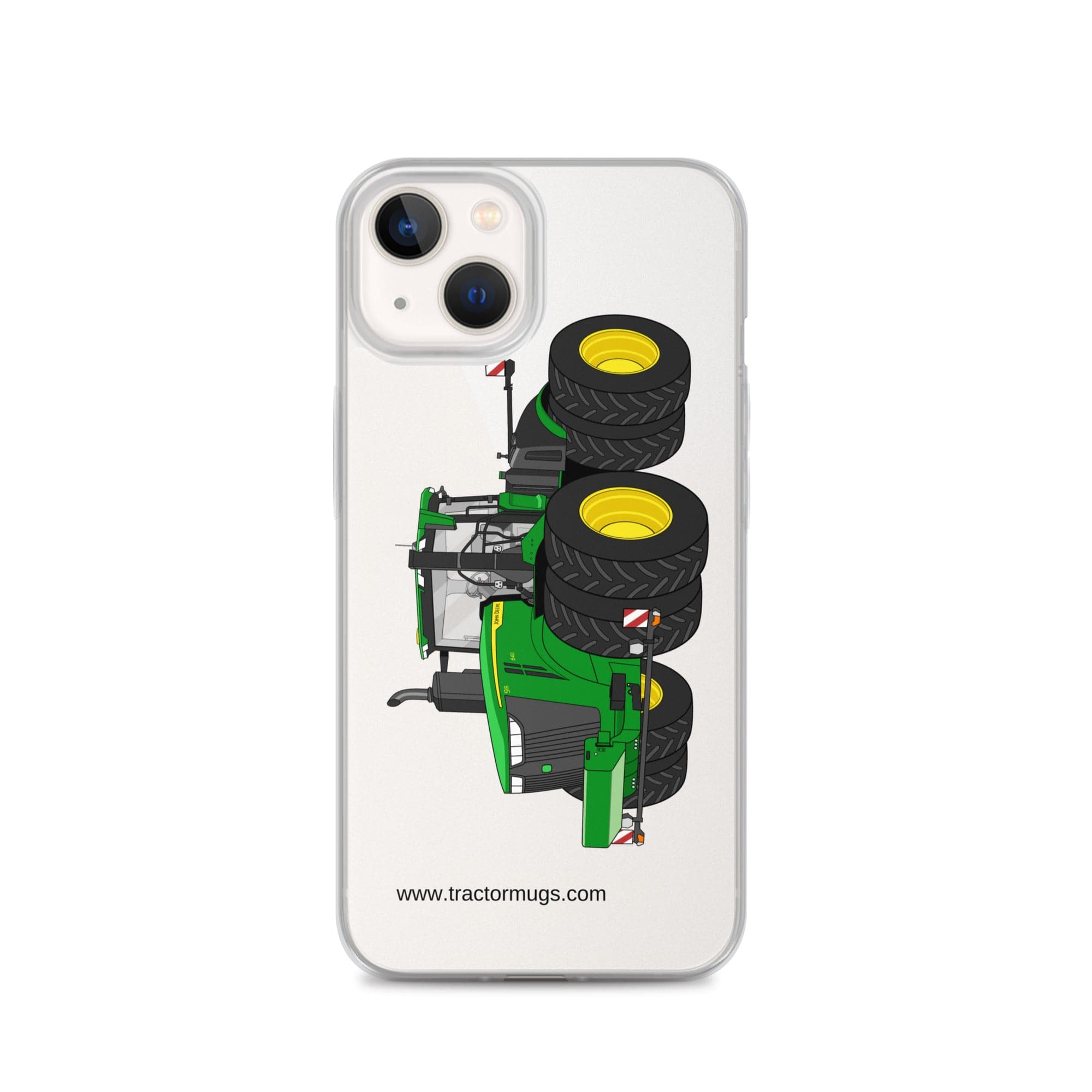 The Tractor Mugs Store iPhone 13 John Deere 9R 640 | Clear Case for iPhone® Quality Farmers Merch