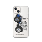 The Tractor Mugs Store iPhone 13 Jubilee Edition Silver Tractor | Clear Case for iPhone® Quality Farmers Merch