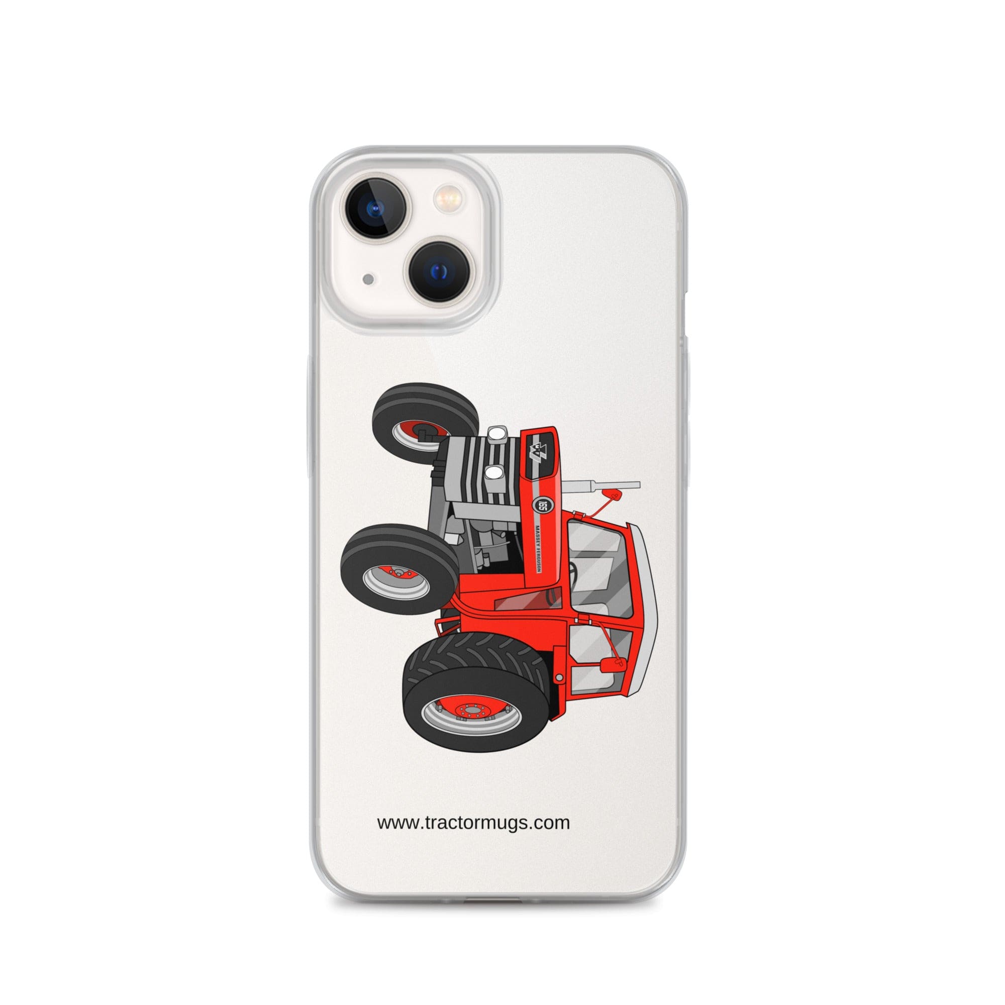 The Tractor Mugs Store iPhone 13 Massey Ferguson 165 | Clear Case for iPhone® Quality Farmers Merch