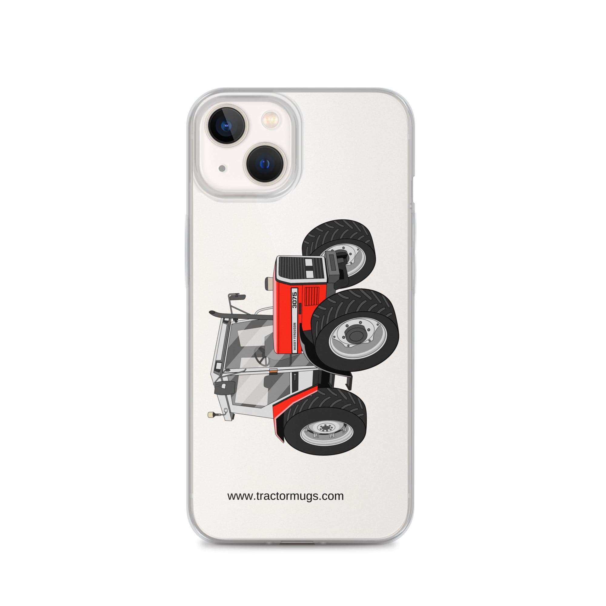 The Tractor Mugs Store iPhone 13 Massey Ferguson 3075 |  Clear Case for iPhone® Quality Farmers Merch