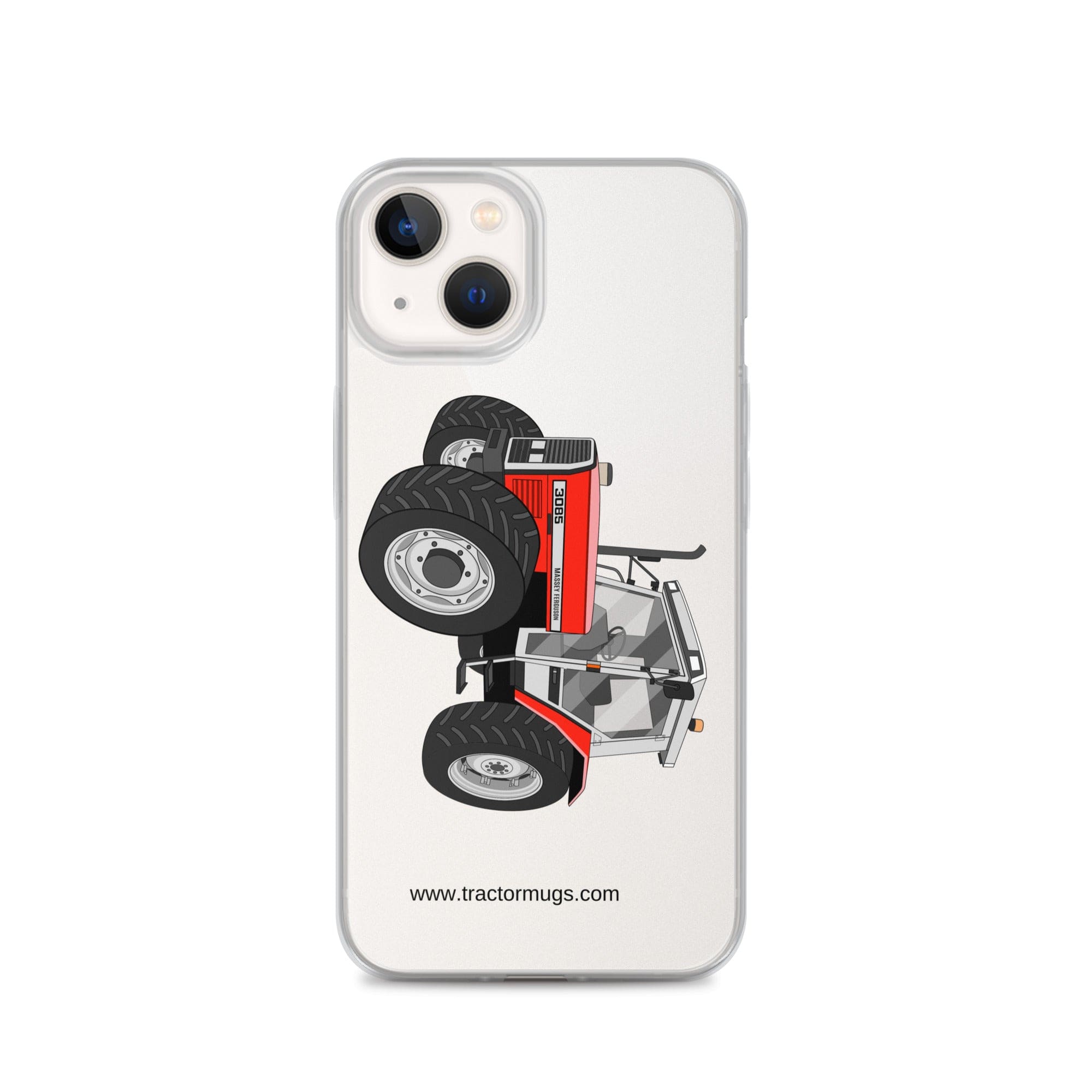 The Tractor Mugs Store iPhone 13 Massey Ferguson 3085 |  Clear Case for iPhone® Quality Farmers Merch