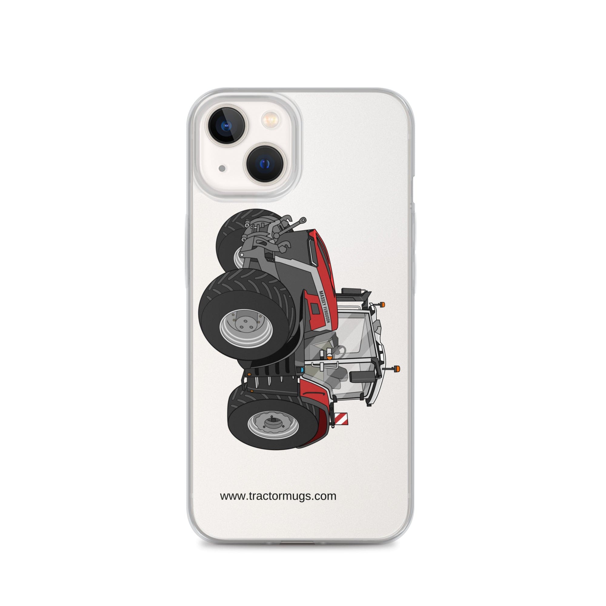 The Tractor Mugs Store iPhone 13 Massey Ferguson 9X | Clear Case for iPhone® Quality Farmers Merch