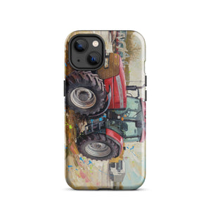 The Tractor Mugs Store iPhone 13 McCormick MTX 150 Signature Edition Splash Art | Tough Case for iPhone® Quality Farmers Merch