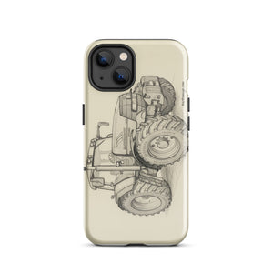 The Tractor Mugs Store iPhone 13 McCormick MTX 200 Pencil Sketch | Tough Case for iPhone® Quality Farmers Merch