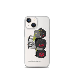 The Tractor Mugs Store iPhone 13 mini Class Xerion 5000 Tractor VC | Clear Case for iPhone® Quality Farmers Merch
