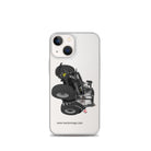 The Tractor Mugs Store iPhone 13 mini Deutz-Fahr 7250 TTV Warrior Edition | Clear Case for iPhone® Quality Farmers Merch