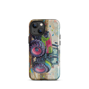 The Tractor Mugs Store iPhone 13 mini Deutz-Fahr 9340 Splash Art | Tough Case for iPhone® Quality Farmers Merch