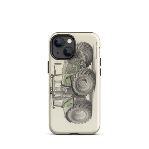 The Tractor Mugs Store iPhone 13 mini Fendt 930 Vario S4 Pencil Sketch | Tough Case for iPhone® Quality Farmers Merch
