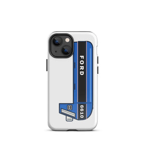 The Tractor Mugs Store iPhone 13 mini Ford 6610 Bonnet Series | Tough Case for iPhone® Quality Farmers Merch