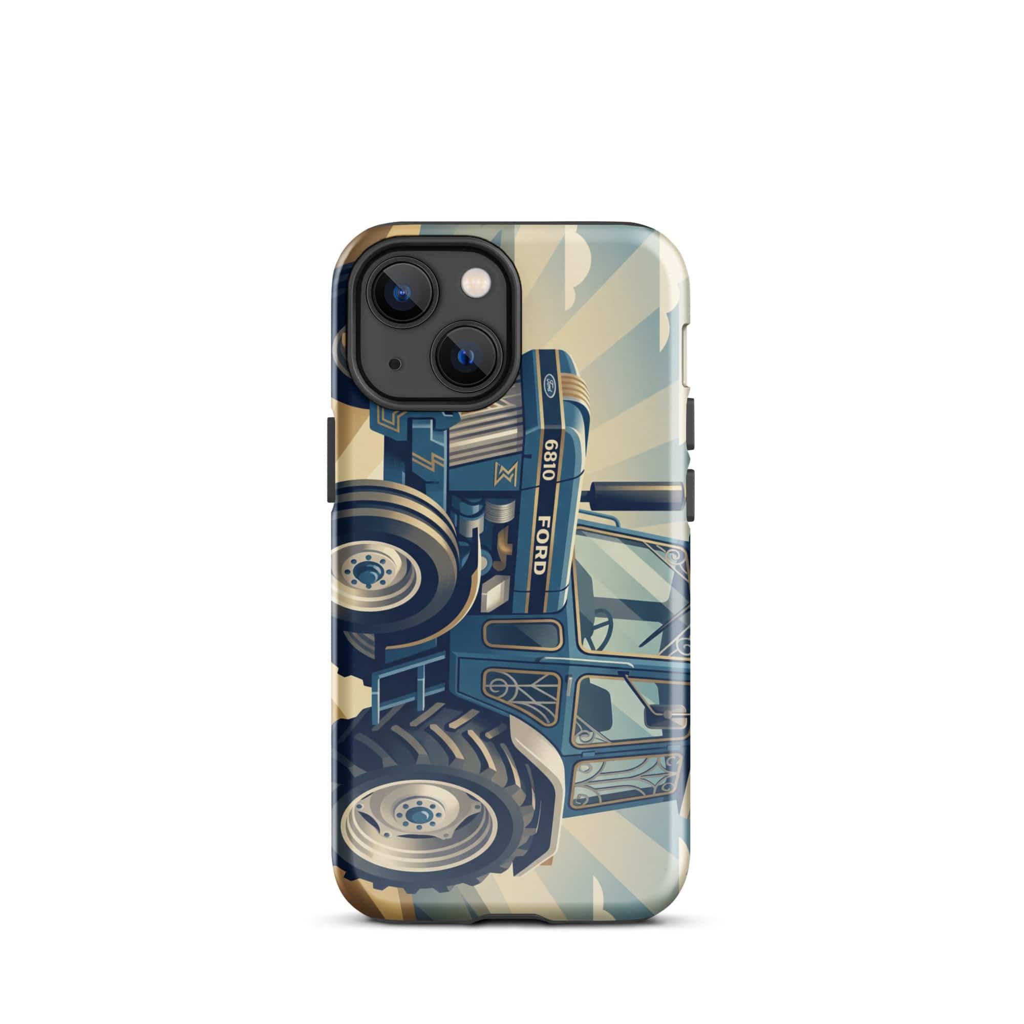 The Tractor Mugs Store iPhone 13 mini Ford 6810 2WD | Art Deco Tough Case for iPhone® Quality Farmers Merch