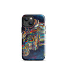 The Tractor Mugs Store iPhone 13 mini Ford 6810 2WD | Splash Art Tough Case for iPhone® Quality Farmers Merch