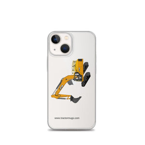 The Tractor Mugs Store iPhone 13 mini JCB 370 LC | Clear Case for iPhone® Quality Farmers Merch