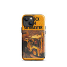 The Tractor Mugs Store iPhone 13 mini JCB 3CX Sitemaster Brochure | Tough Case for iPhone® Quality Farmers Merch