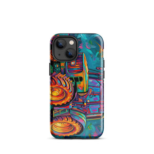 The Tractor Mugs Store iPhone 13 mini John Deere 6930 | Splash Art Tough Case for iPhone® Quality Farmers Merch
