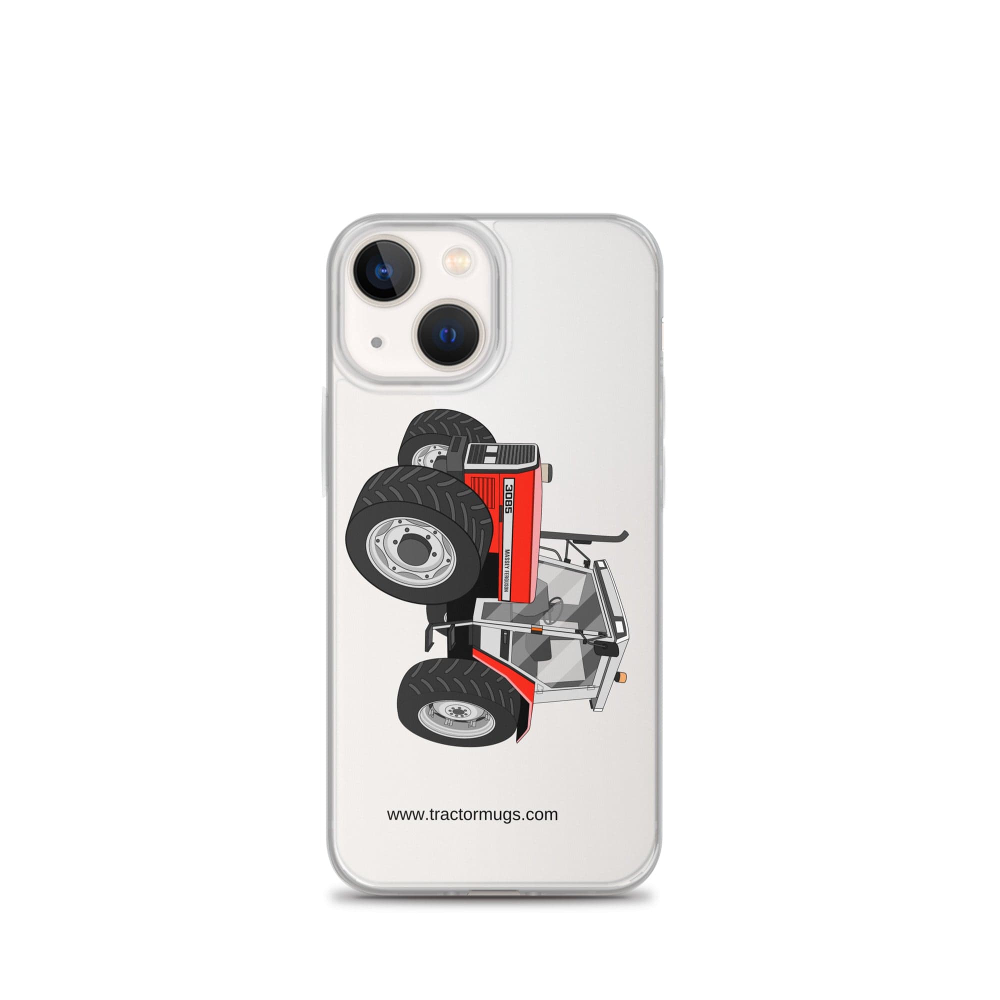 The Tractor Mugs Store iPhone 13 mini Massey Ferguson 3085 |  Clear Case for iPhone® Quality Farmers Merch