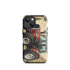 The Tractor Mugs Store iPhone 13 mini Massey Ferguson 6180 | Art Deco Tough Case for iPhone® Quality Farmers Merch