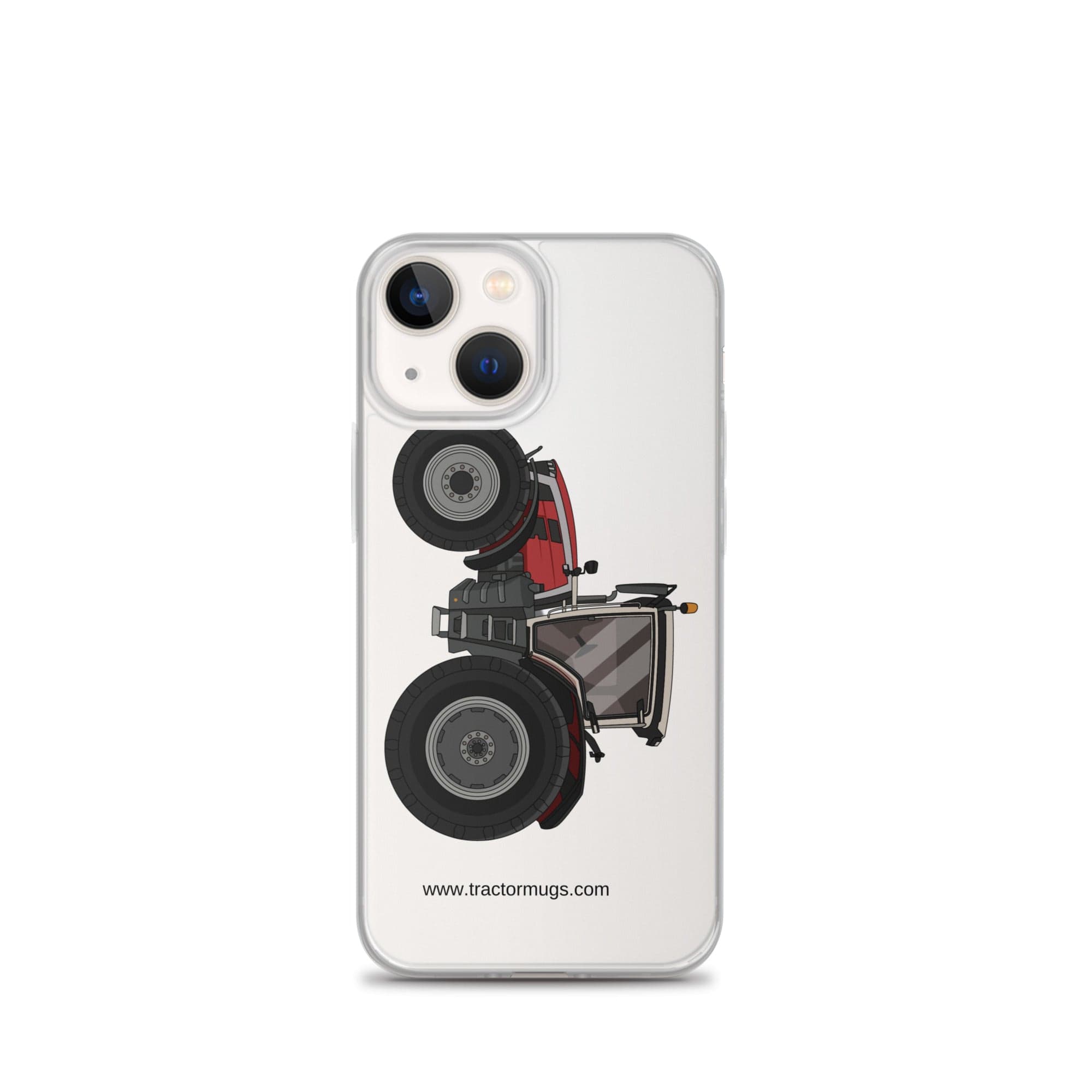 The Tractor Mugs Store iPhone 13 mini Massey Ferguson 8S 265 (2020) | Clear Case for iPhone® Quality Farmers Merch