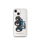 The Tractor Mugs Store iPhone 13 mini New Holland The 7040-1 | Clear Case for iPhone® Quality Farmers Merch