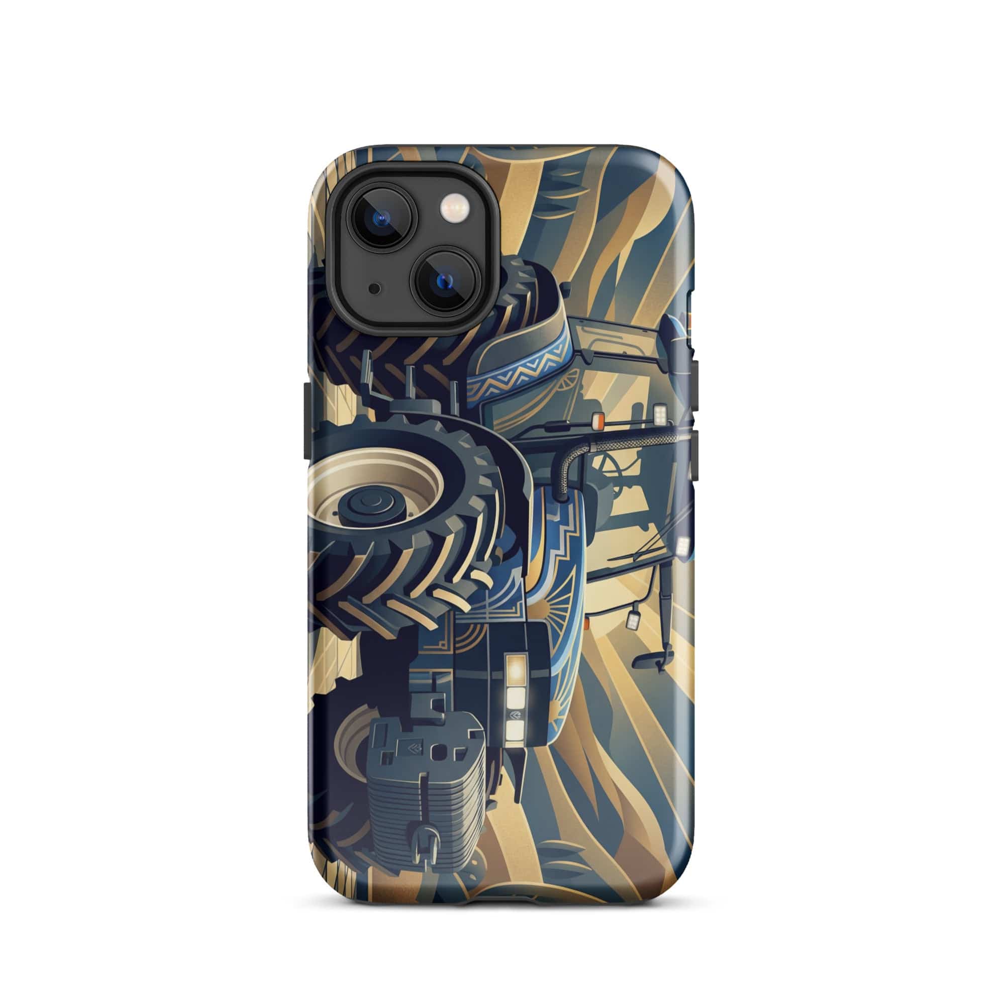 The Tractor Mugs Store iPhone 13 New Holland TM 155  | Art Deco Tough Case for iPhone® Quality Farmers Merch