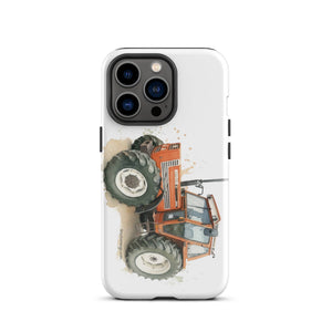 The Tractor Mugs Store iPhone 13 Pro FIAT 110-90 DT Watercolor | Tough Case for iPhone® Quality Farmers Merch