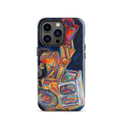 The Tractor Mugs Store iPhone 13 Pro JCB 3C II | Splash Art Tough Case for iPhone® Quality Farmers Merch