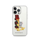 The Tractor Mugs Store iPhone 13 Pro JCB 3D (1975) | Clear Case for iPhone® Quality Farmers Merch