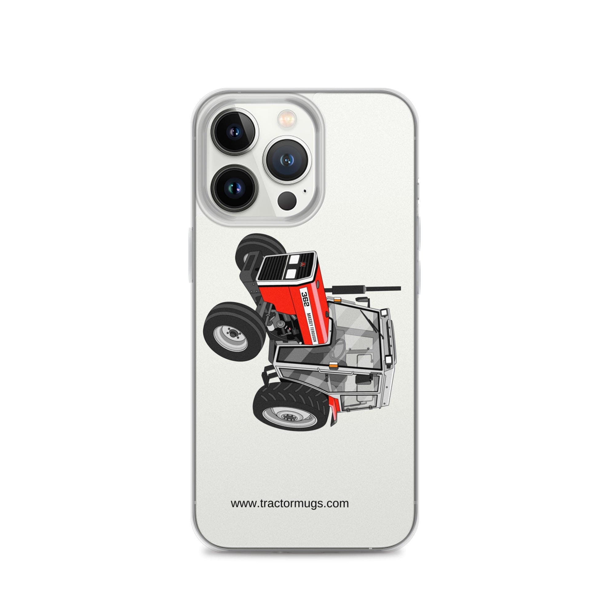 The Tractor Mugs Store iPhone 13 Pro Massey Ferguson 362 | Clear Case for iPhone® Quality Farmers Merch