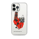 The Tractor Mugs Store iPhone 13 Pro Max 1994 Massey Ferguson 32 Combine Harvester | Clear Case for iPhone® Quality Farmers Merch