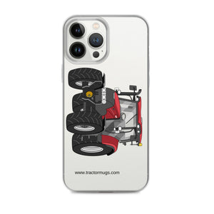 The Tractor Mugs Store iPhone 13 Pro Max Case IH Maxxum 145 | Clear Case for iPhone® Quality Farmers Merch