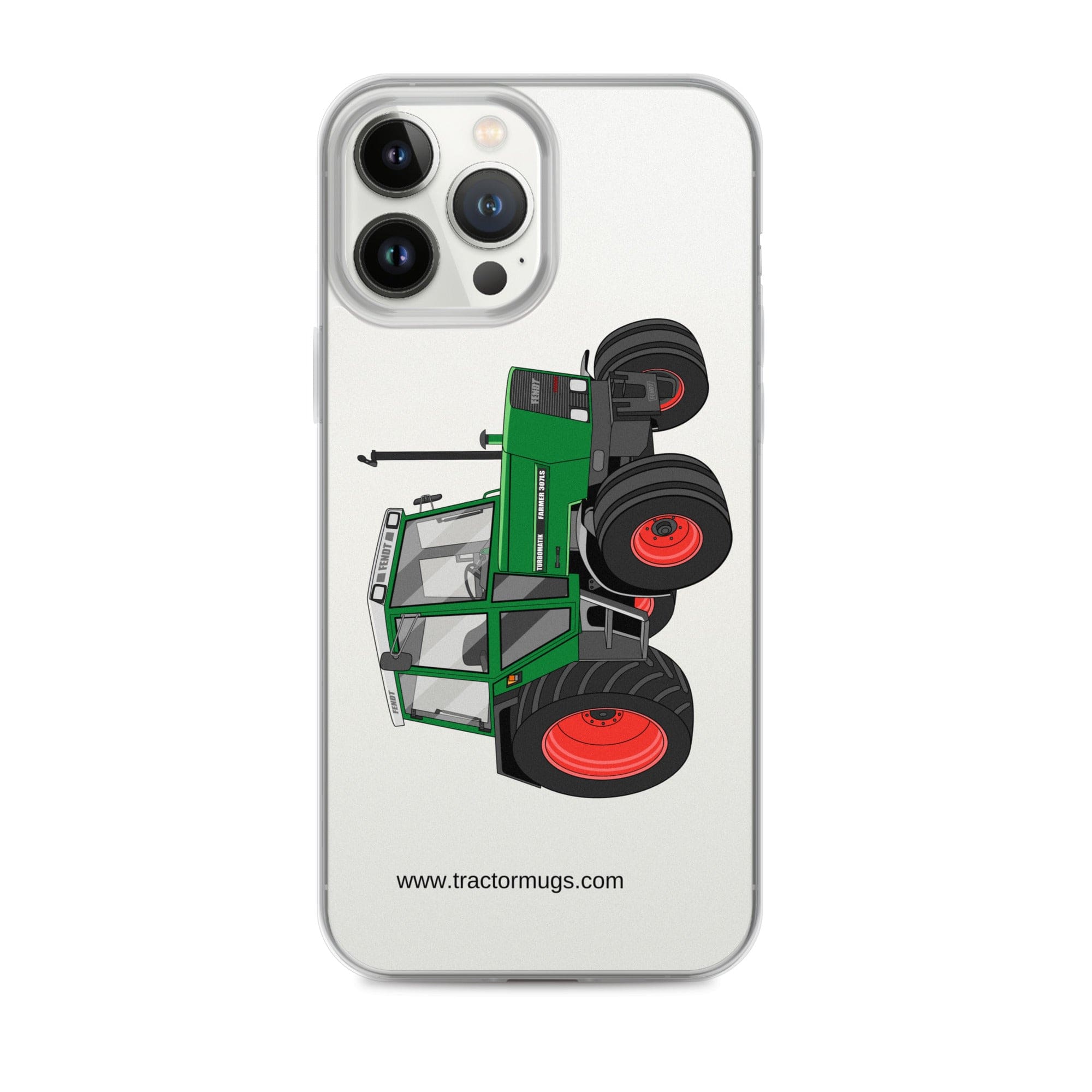 The Tractor Mugs Store iPhone 13 Pro Max Fendt Farmer TURBOMATIK 307 LSA  |  Clear Case for iPhone® Quality Farmers Merch