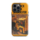 The Tractor Mugs Store iPhone 13 Pro Max JCB 3CX Sitemaster Brochure | Tough Case for iPhone® Quality Farmers Merch