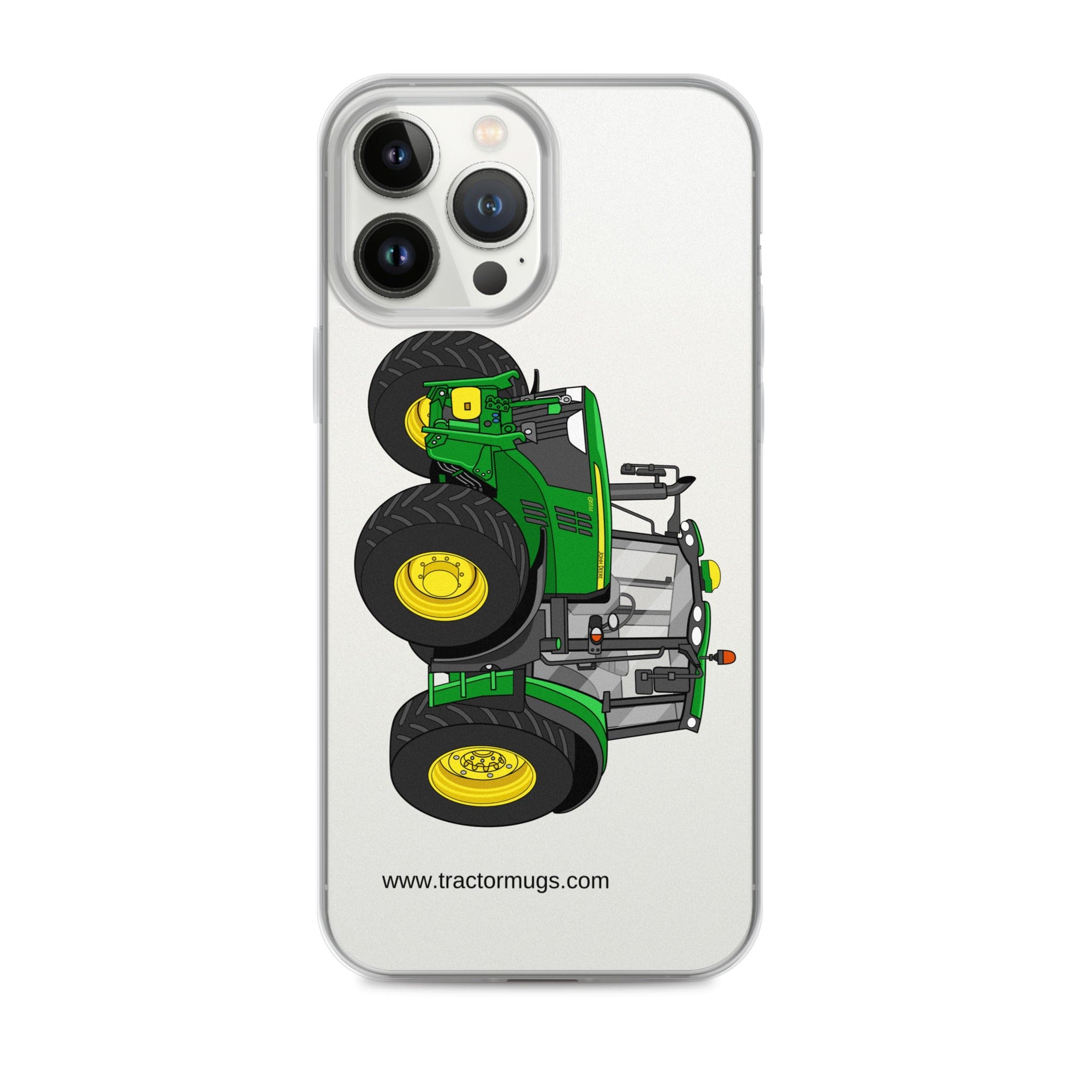 The Tractor Mugs Store iPhone 13 Pro Max John Deere 6155 M | Clear Case for iPhone® Quality Farmers Merch
