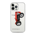 The Tractor Mugs Store iPhone 13 Pro Max Massey Ferguson 135  |  Clear Case for iPhone® Quality Farmers Merch