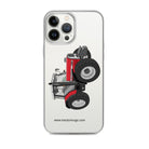 The Tractor Mugs Store iPhone 13 Pro Max Massey Ferguson 6180 | Clear Case for iPhone® Quality Farmers Merch