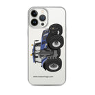 The Tractor Mugs Store iPhone 13 Pro Max New Holland T8 435 | Clear Case for iPhone® Quality Farmers Merch